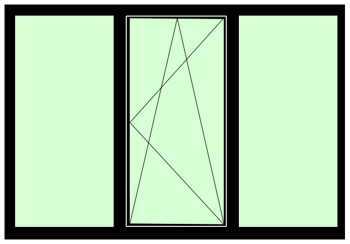 2 Окно KBE (70) 800*1500 — изображение 1