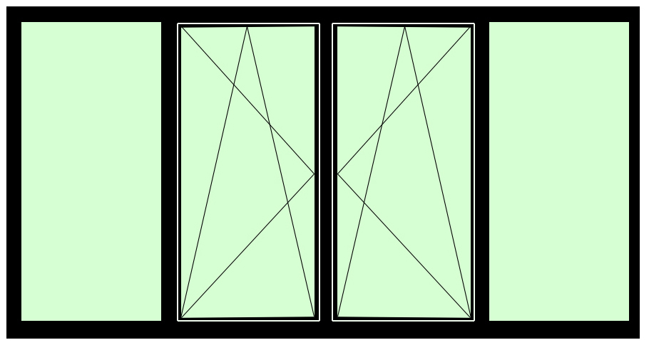 6 Окно KBE (70) 1100*1900 — изображение 1