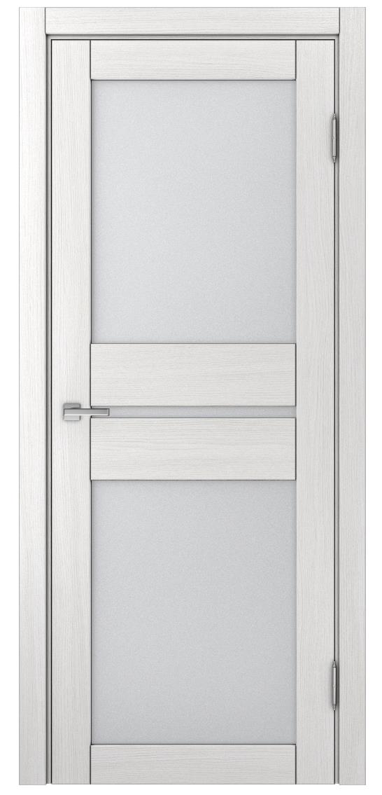 600-gray_yasen_beliy-white Межкомнатная дверь MDF-Techno Dominika 600 — изображение 1