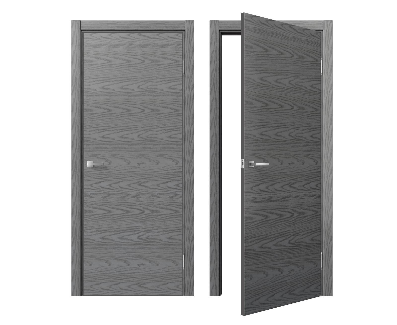 900_sofia_sky_oak_light_gray_black_kromka Межкомнатная дверь MDF-Techno Dominika Sky Oak 900 — изображение 1