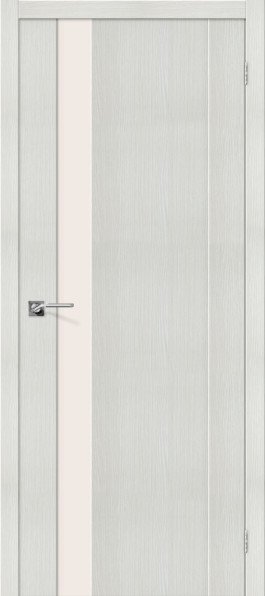 porta-11-bianco-veralinga-magic-fog Межкомнатная дверь el’PORTA Эко Шпон Порта-11 Bianco Veralinga Magic Fog Triplex — изображение 1