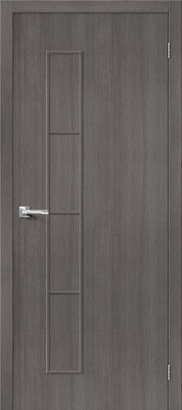 trend-3-grey-veralinga Межкомнатная дверь el’PORTA Эко Шпон Тренд-3 Grey Veralinga — изображение 1